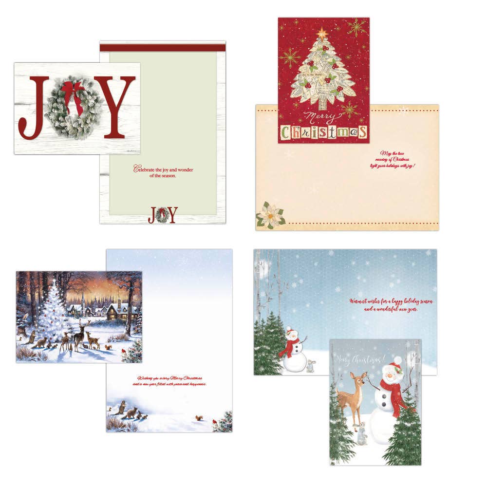 Jingle and Joy - Large Boxed Christmas Card Assortment