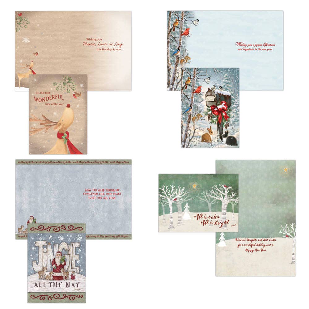 Jingle and Joy - Large Boxed Christmas Card Assortment