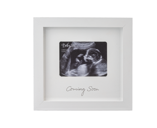 Coming Soon Sonogram Picture Frame