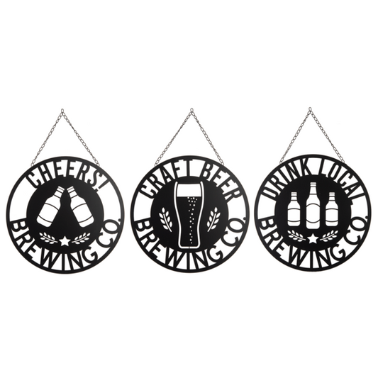 Laser Cut Brewing Company Wall Hanging