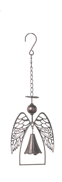 Antiqued Bronze Angel Windchime