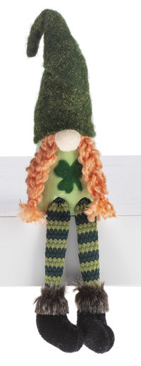 Lucky Irish Gnome Shelf Sitter