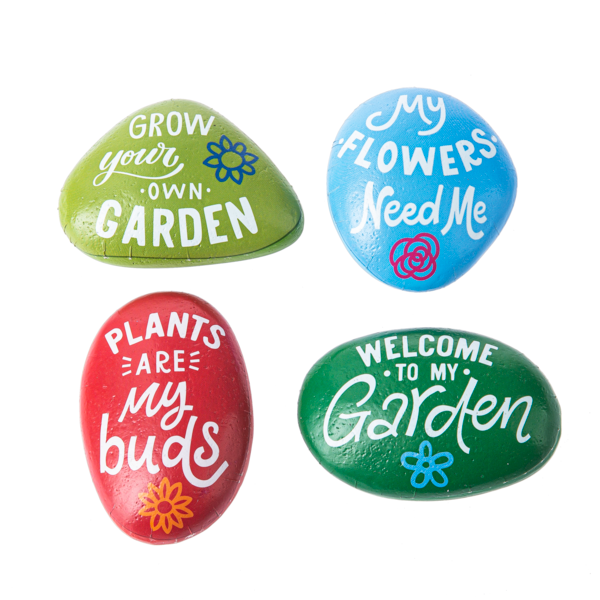 Garden Message Art Rock