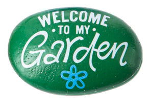 Garden Message Art Rock