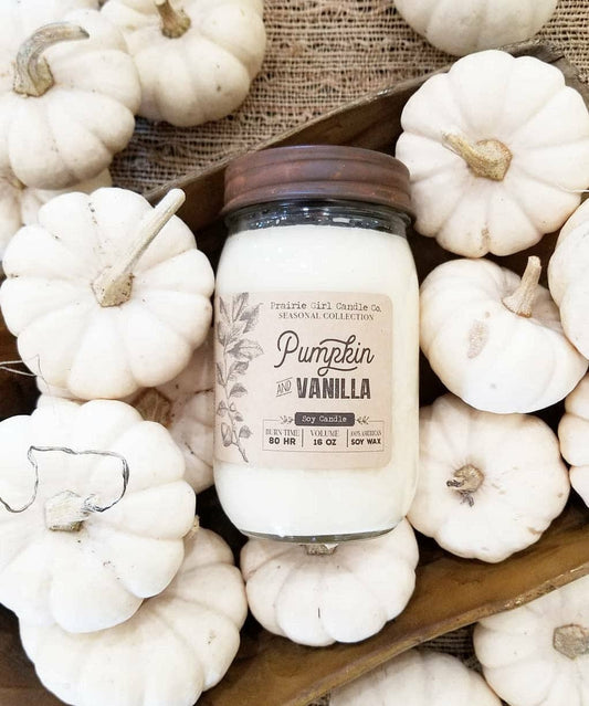 Pumpkin & Vanilla Candle