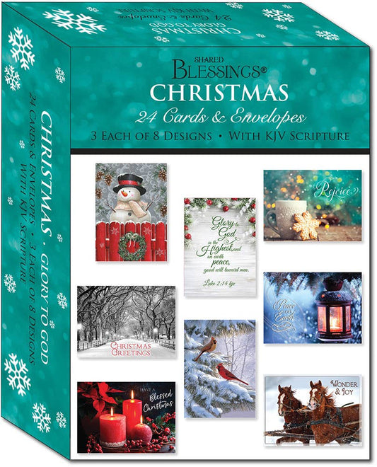 Glory to God - Large Christmas Card Boxed Assortment