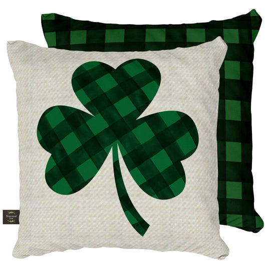 Welcome Shamrock Pillow